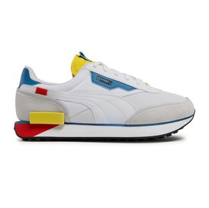 Puma Future Rider Neon Play White-Maize-5.5 biele 373383_08-5.5