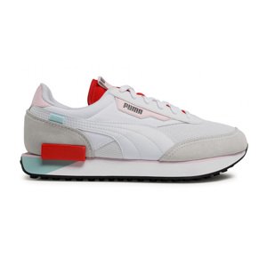 Puma Future Rider Neon Play White-Poppy-4.5 biele 373383_09-4.5