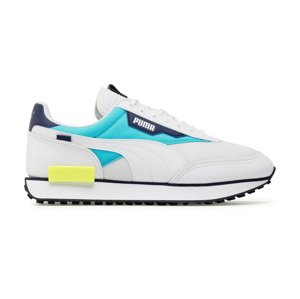 Puma Future Rider Sprint White-Scuba Blu-9.5 biele 374995_01-9.5