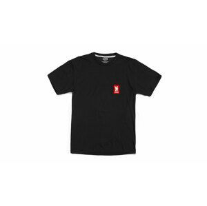 Chrome Industries Vertical Red Logo Tee M čierne AP-459-BKRD-NA-M