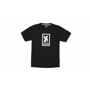 Chrome Industries Vertical Border Logo Tee M čierne AP-460-BKWT-NA-M