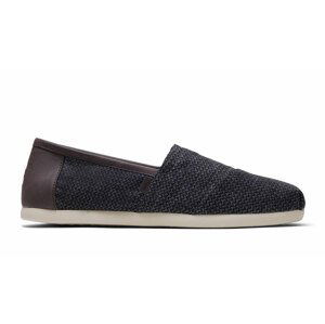 Toms Alpargata Charcoal Herring modré 10014482