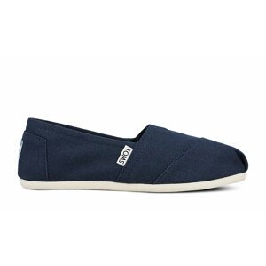 Toms Alpargatas Navy Canvas modré 10000873