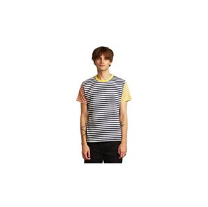 Dedicated T-shirt Stockholm Block Stripes Multi Color farebné 18549