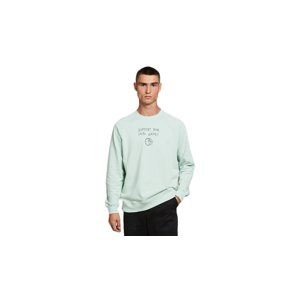 Dedicated Sweatshirt Malmoe Local Planet Mint zelené 18337