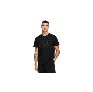 Dedicated T-shirt Stockholm Rainbow Bicycle Black-M čierne 18280-M