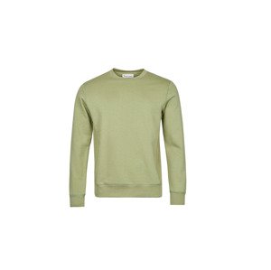 By Garment Makers The Organic Sweatshirt zelené GM991101-2886