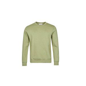By Garment Makers The Organic Sweatshirt-M zelené GM991101-2886-M