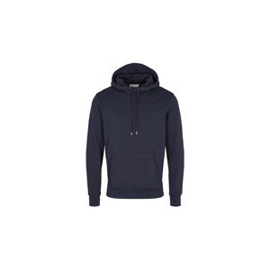 By Garment Makers The Organic Hood Sweatshirt Jones modré GM991102-3096