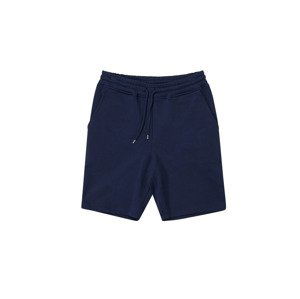 By Garment Makers The Organic Sweatshorts - Ebbe modré GM111402-3096