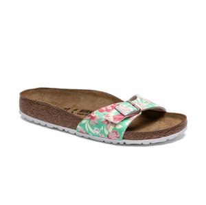 Birkenstock Madrid Supernatural Flowers Emerald Narrow Fit-4.5 ružové 1016772-4.5