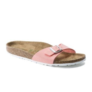 Birkenstock Madrid BS Vegan Brushed Flamingo Narrow Fit  ružové 1016233