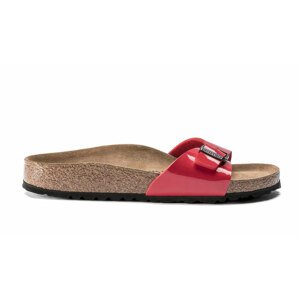 Birkenstock Madrid BF Patent Cherry Narrow Fit-4.5 červené 1019460-4.5