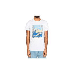 IrieDaily Trash Wave Tee-L biele 110D393-710-L