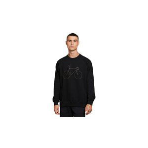 Dedicated Sweatshirt Malmoe Rainbow Bicycle Black-XL čierne 18301-XL