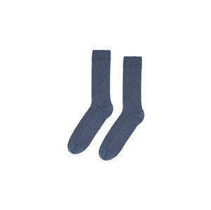 Colorful Standard  Classic Organic Socks-One-size modré CS6001-PB-One-size
