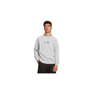 Dedicated Sweatshirt Malmoe Peanuts Logo Grey Melange-S biele 18179-S