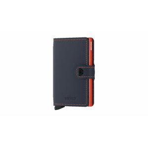 Secrid Miniwallet Matte Nightblue & Orange modré MM-nightblue-orange