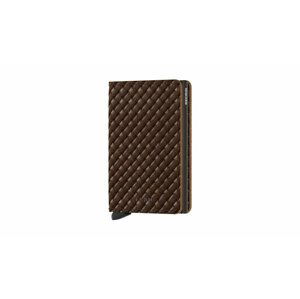 Secrid Slimwallet Basket Brown hnedé SBa-brown