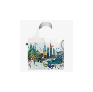 Loqi KRISTJANA S WILLIAMS INTERIORS World Skyline Bag-One-size biele KW.WS-One-size