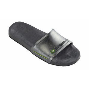 Havaianas Slide Brasil New Graphite-BRA 39/40 čierne H4142616-0074-BRA 39/40