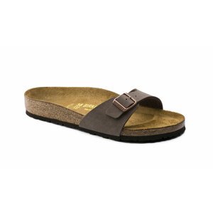 Birkenstock Madrid BF-Nubuck Mocha Regular Fit-8 hnedé 40091-8