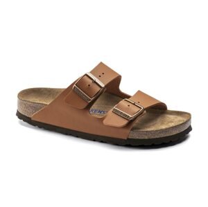 Birkenstock Arizona Soft Footbed Birko-Flor Narrow Fit hnedé 1019119