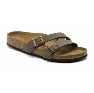 Birkenstock Yao Balance BF Nubuck Narrow fit hnedé 1016329