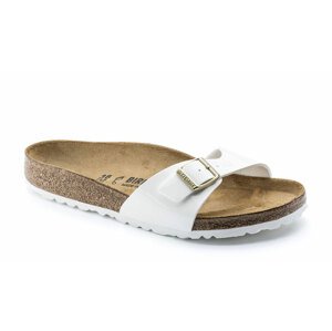 Birkenstock Madrid BS Patent White Narrow Fit 5.5 biele 1005310-5.5