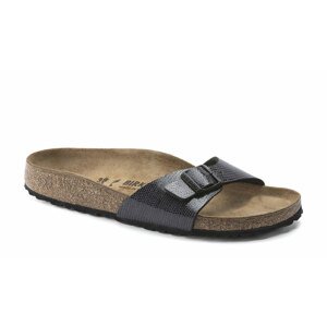 Birkenstock Madrid BS Magic Metallic Regular Fit-4.5 čierne 1020109-4.5