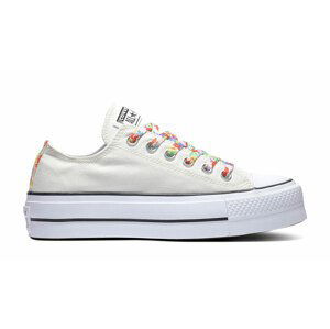 Converse Chuck Taylor All Star Lift -5.5 biele 570920C-5.5