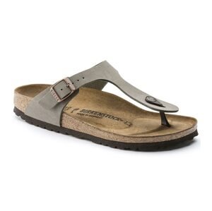 Birkenstock Gizeh Birko-Flor Regular Fit-5 šedé 43391-5