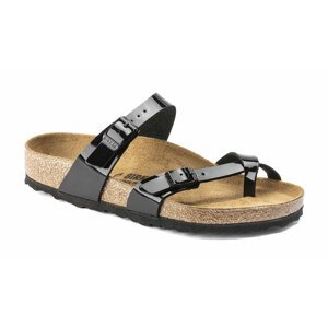 Birkenstock Mayari Birko-Flor Narrow Black Patent čierne 71093