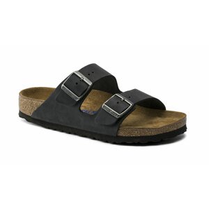 Birkenstock Arizona NU Oiled SFB Black-4.5 čierne 752483-4.5