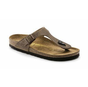 Birkenstock Gizeh NU Oiled Tabacco Brown-8 hnedé 943811-8