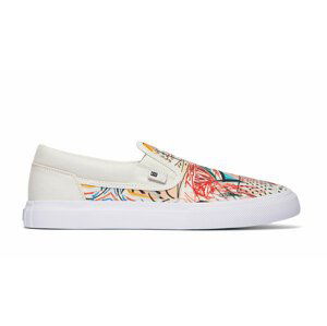 DC Shoes x Basquiat Manual Slip-on Shoes-9.5 biele ADYS300689-WGF-9.5