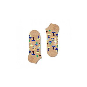 Happy Socks Mushroom Low Sock svetlohnedé MMU05-1700