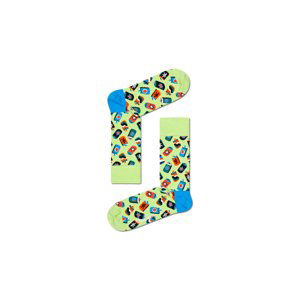 Happy Socks Can Sock-M-L (41-46) zelené CAN01-7100-M-L (41-46)