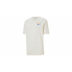 Puma Downtown Graphic Tee-M biele 530899_75-M