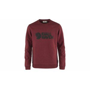 Fjällräven Logo Sweater M Red Oak červené F84142-345