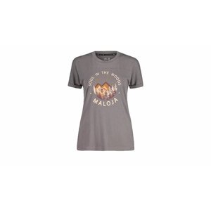 Maloja BirnmoosM Stone WMN T-shirt šedé 32150-1-0119