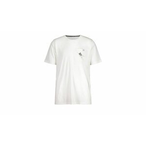 Maloja FeldsperlingM VintageWhite T-shirt biele 32506-1-8179