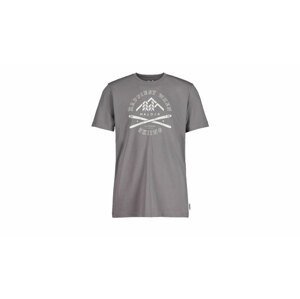 Maloja Graueule Stone T-shirt XL šedé 32504-1-0119-XL