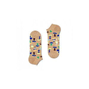 Happy Socks Mushroom Low Sock-M-L (41-46) svetlohnedé MMU05-1700-M-L (41-46)