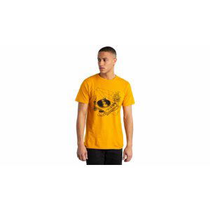 Dedicated T-shirt Stockholm Coffee Vinyl Golden Yellow-XL žlté 18019-XL