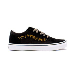 Vans Old Skool Leopard Fur Black Youth čierne VN0A4UHZNUO