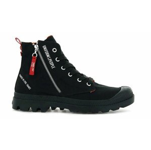 Palladium Pampa Hi Outzip Uniform Of The People-4 čierne 77023-008-M-4