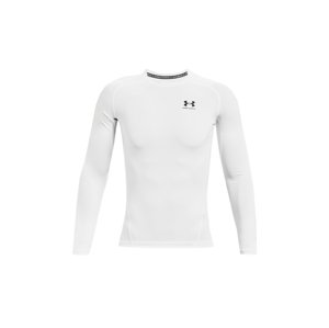 Under Armour HeatGear Amrour Comp LS-S biele 1361524-100-S