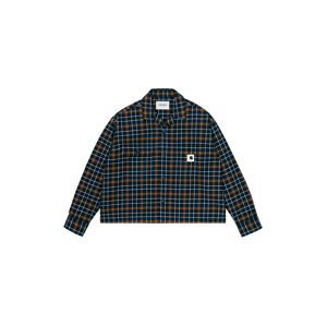 Carhartt WIP W L/S Baxter Shirt S modré I029473_0KP_XX-S