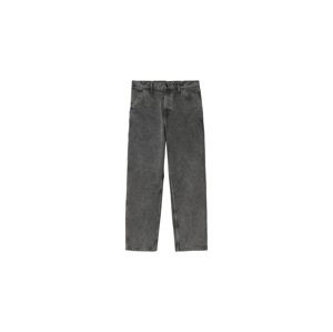 Carhartt WIP Single Knee Pant Hammer (Crater Wash) 36-32 modré I029153_0EY_ZF-36-32